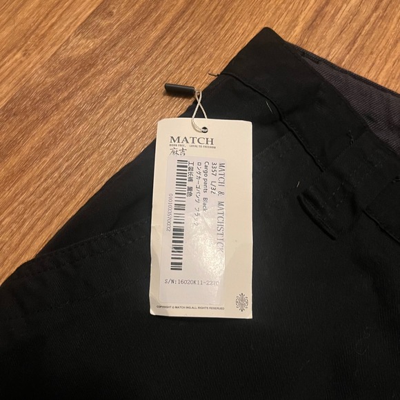 Matchstick Cargo Pants Men Large‎ 32 Utility Workwear Trousers - Picture 6 of 8